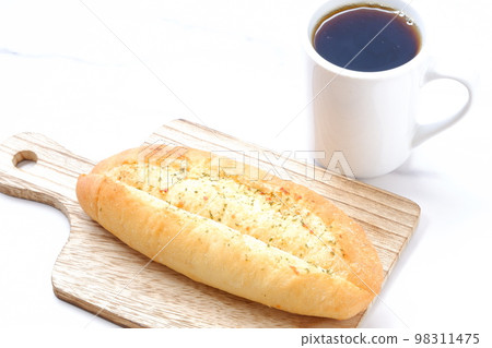 大蒜法國大蒜和咖啡 大蒜法國大蒜和咖啡 98311475