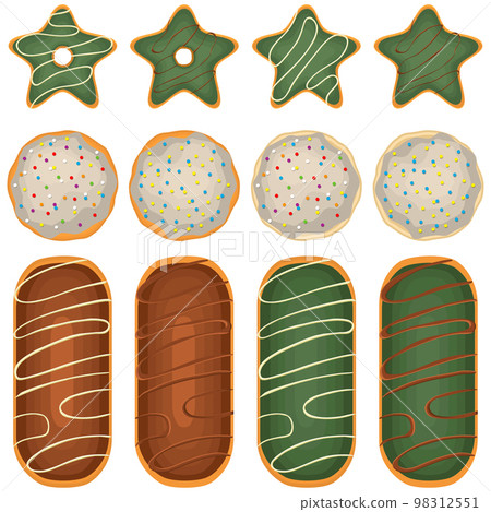 Big set homemade cookie different taste in pastry biscuit 98312551