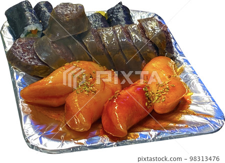 韓國街頭食品、Tteokbokki、Gimbap、聖代、Nuki 98313476