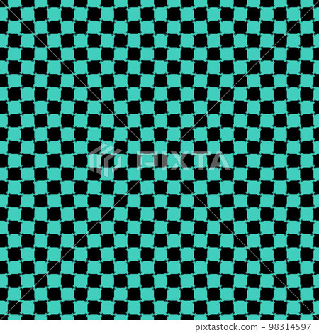 Teal Blue and Black Unbalanced Checkered Seamless Repeat Petite Teal Blue and Black Unbalanced Checkered Seamless Repeat Petite 98314597