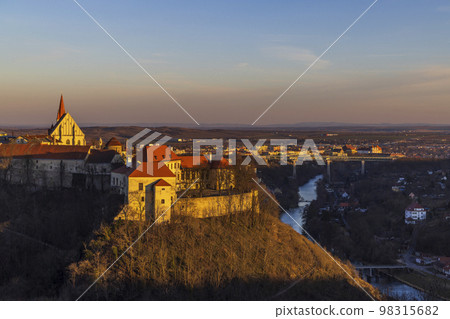 Historical town Znojmo, Southhern Moravia, Czech Republic Historical town Znojmo, Southhern Moravia, Czech Republic 98315682