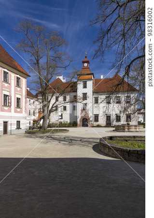 Trebon castle and town, Southern Bohemia, Czech Republic Trebon castle and town, Southern Bohemia, Czech Republic 98316002