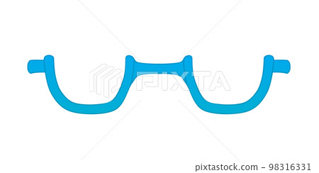 Blue glasses Blue glasses 98316331