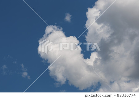blue sky with big white clouds. Background for the sky replacement tool blue sky with big white clouds. Background for the sky replacement tool 98316774