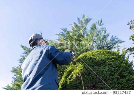 Gardener, gardener, landscaper, male 98317487