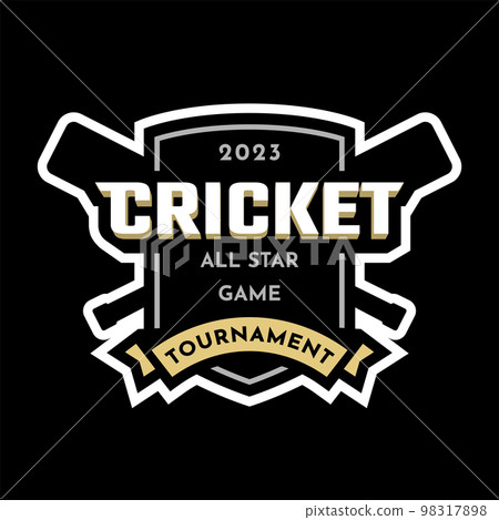 Batsman Playing Cricket Star Shape Concept Stock Vector (Royalty Free)  1651577809 | Shutterstock