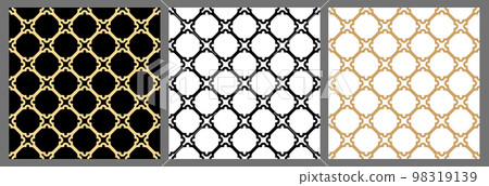 Set of Geometric Modern Vector Seamless Backgrounds and Graphics. Collection of Simpless Patterns in Different Styles Set of Geometric Modern Vector Seamless Backgrounds and Graphics. Collection of Simpless Patterns in Different Styles 98319139
