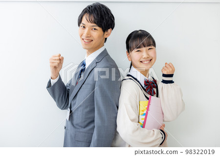 Cram school teacher student Cram school teacher student 98322019