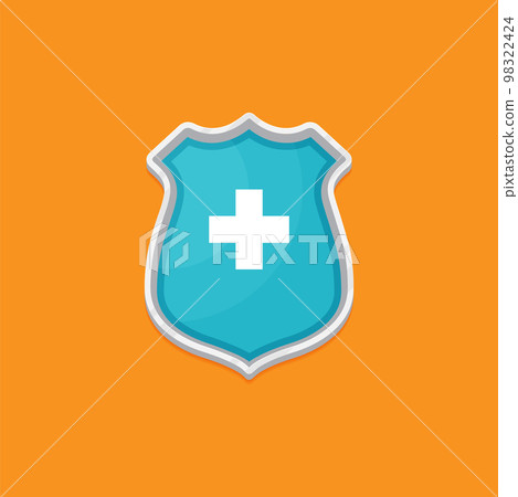 Vector Medical Shield Icon Vector Medical Shield Icon 98322424