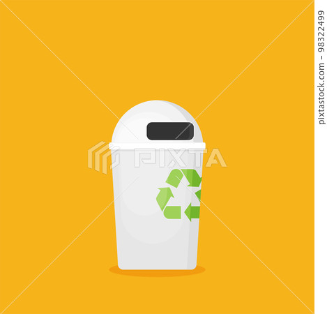 Waste sorting garbage bin vector 98322499