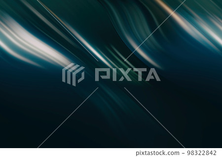 Abstract Wavy Flowing Flexible Light Lines Movement on Dark Background. 98322842