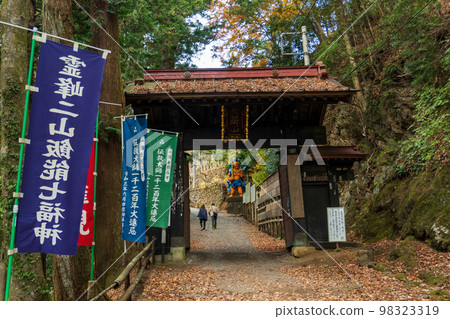 Mt. Izugatake and its surroundings in Oku Musashi 98323319
