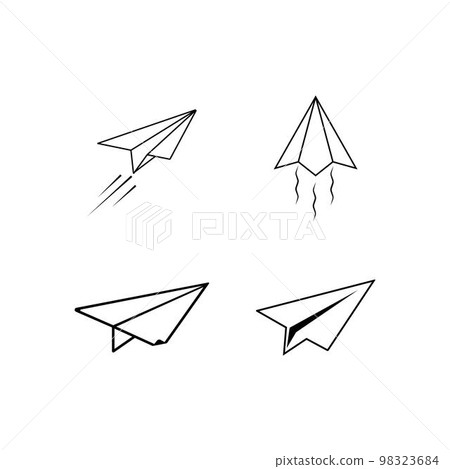 Paper plane icon Paper plane icon 98323684