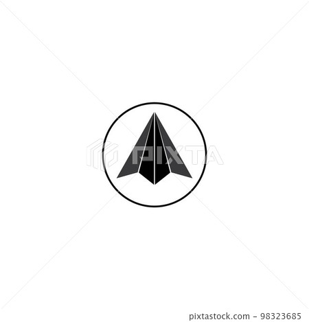 Paper plane icon 98323685