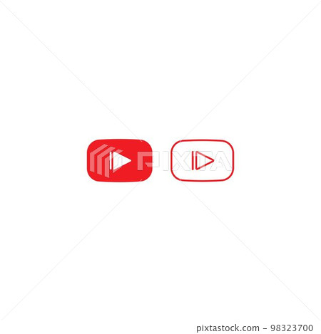 Play button icon Play button icon 98323700