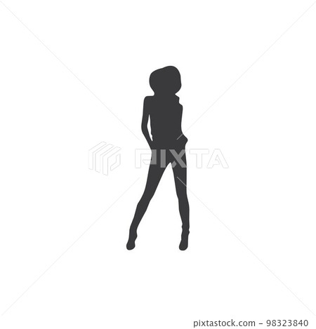 model girl icon model girl icon 98323840