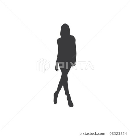 model girl icon 98323854