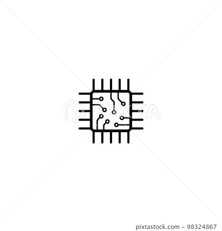 chip icon chip icon 98324867