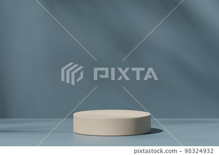 Scene with a podium for product presentation, 3d rendering Scene with a podium for product presentation, 3d rendering 98324932