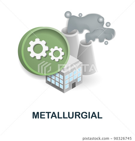 Metallurgial icon. 3d illustration from engineering collection. Creative Metallurgial 3d icon for web design, templates, infographics and more Metallurgial icon. 3d illustration from engineering collection. Creative Metallurgial 3d icon for web design, templates, infographics and more 98326745