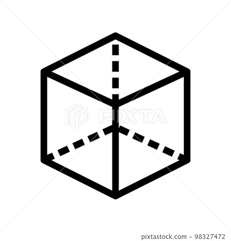 Edit cube line icon isolated on white background. Black flat thin icon on modern outline style. Linear symbol and editable stroke. Simple and pixel perfect stroke vector illustration. Edit cube line icon isolated on white background. Black flat thin icon on modern outline style. Linear symbol and editable stroke. Simple and pixel perfect stroke vector illustration. 98327472