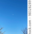 sky landscape with morning moon 98328289