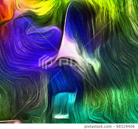 Colorful fluid lines Colorful fluid lines 98329406