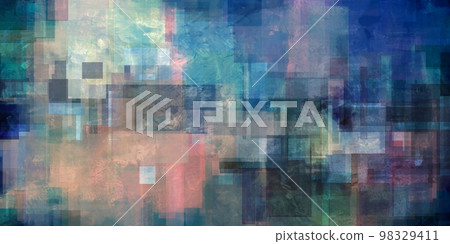 Geometric abstract Geometric abstract 98329411