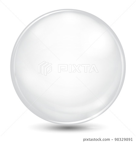 Big white opaque sphere 98329891