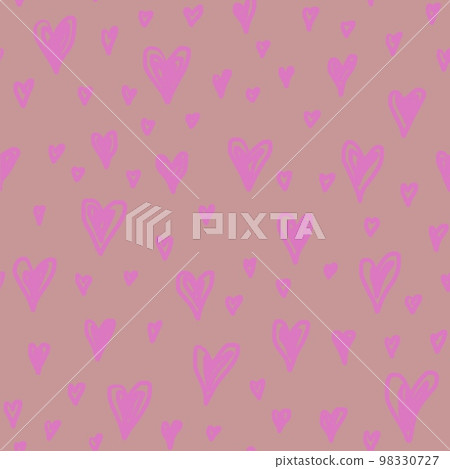 Valentines day, Mothers Day hand drawn doodle seamless pattern Valentines day, Mothers Day hand drawn doodle seamless pattern 98330727