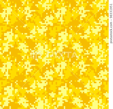 Yellow camouflage pattern Yellow camouflage pattern 98331951