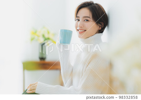 針織女人的客廳 98332858