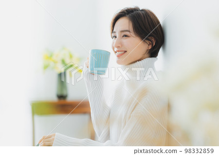針織女人的客廳 98332859