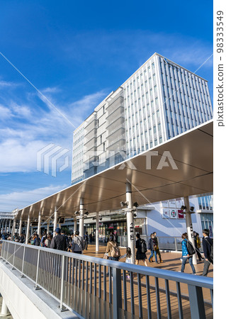 [神奈川縣]海老名站前的維納花園，藍天蔓延 98333549