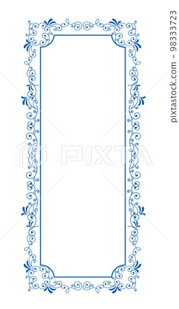 Graphic materials, arabesque patterns, baroque ornaments, vintage decorative borders, frames, rectangles Graphic materials, arabesque patterns, baroque ornaments, vintage decorative borders, frames, rectangles 98333723