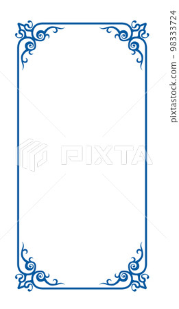 Graphic materials, arabesque patterns, baroque ornaments, vintage decorative borders, frames, rectangles Graphic materials, arabesque patterns, baroque ornaments, vintage decorative borders, frames, rectangles 98333724