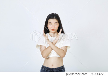 Portrait beautiful young asian woman 98333779