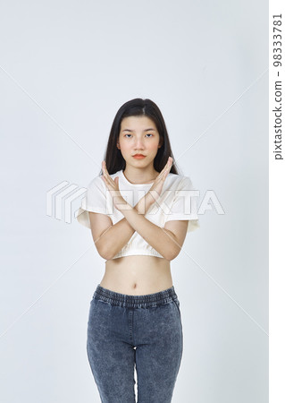 Portrait beautiful young asian woman 98333781