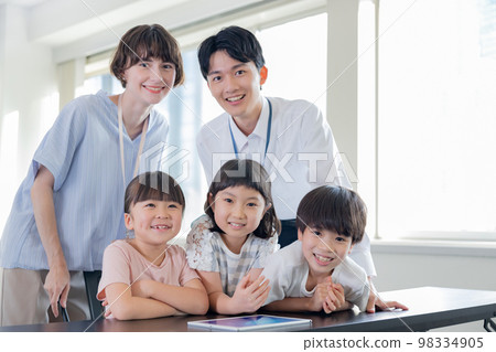 學習補習班師生寫真 98334905