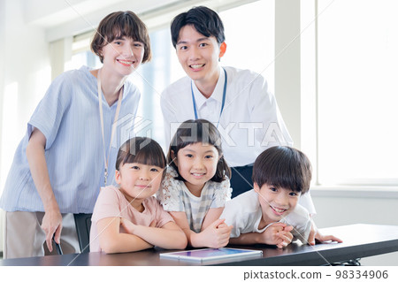 學習補習班師生寫真 98334906