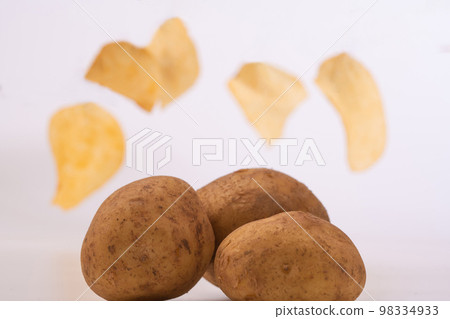 new potatoes and potato chips new potatoes and potato chips 98334933