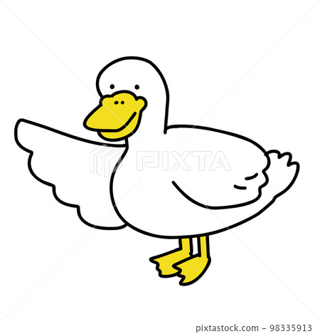 Hand drawn duck life cycle Royalty Free Vector Image