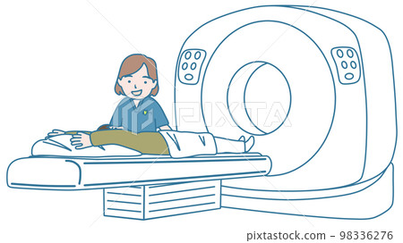 接受CT檢查的患者和放射科醫生 98336276