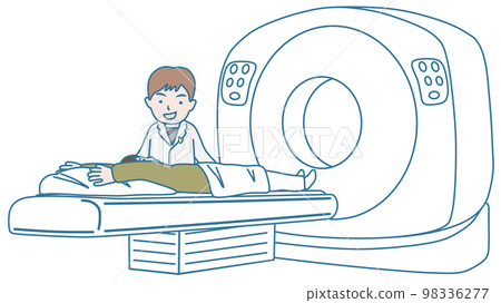 接受CT檢查的患者和放射科醫生 98336277