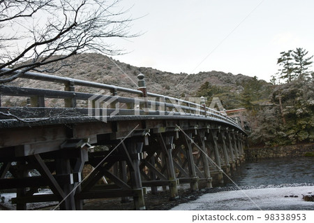 Ise Jingu Inner Shrine Snowscape 98338953