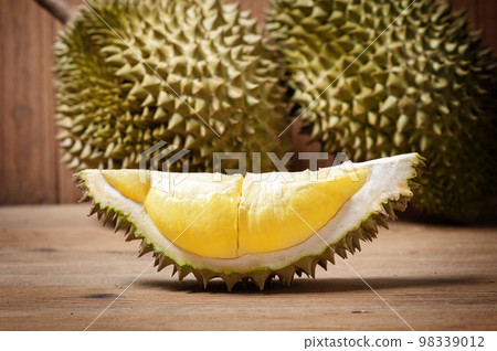 Mon Thong durian fruit from Thailand 98339012