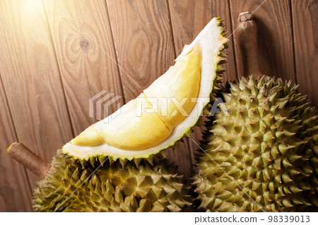 Mon Thong durian fruit from Thailand 98339013