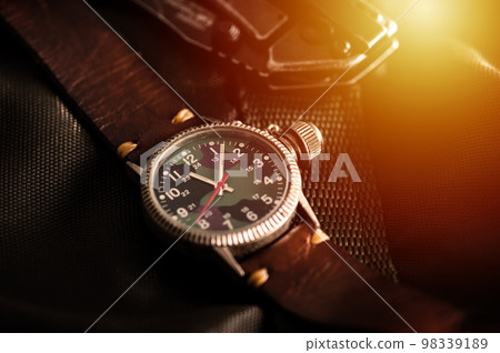 old military style of men wristwatch old military style of men wristwatch 98339189