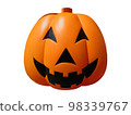 Halloween single orange Pumpkin 98339767