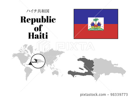 海地國旗/地圖/領土 海地國旗/地圖/領土 98339773